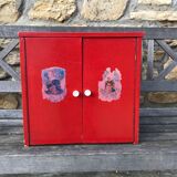Doll clothes cabinet- Vintage toy