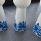 4 vases vintage hollandais à hyacinthes