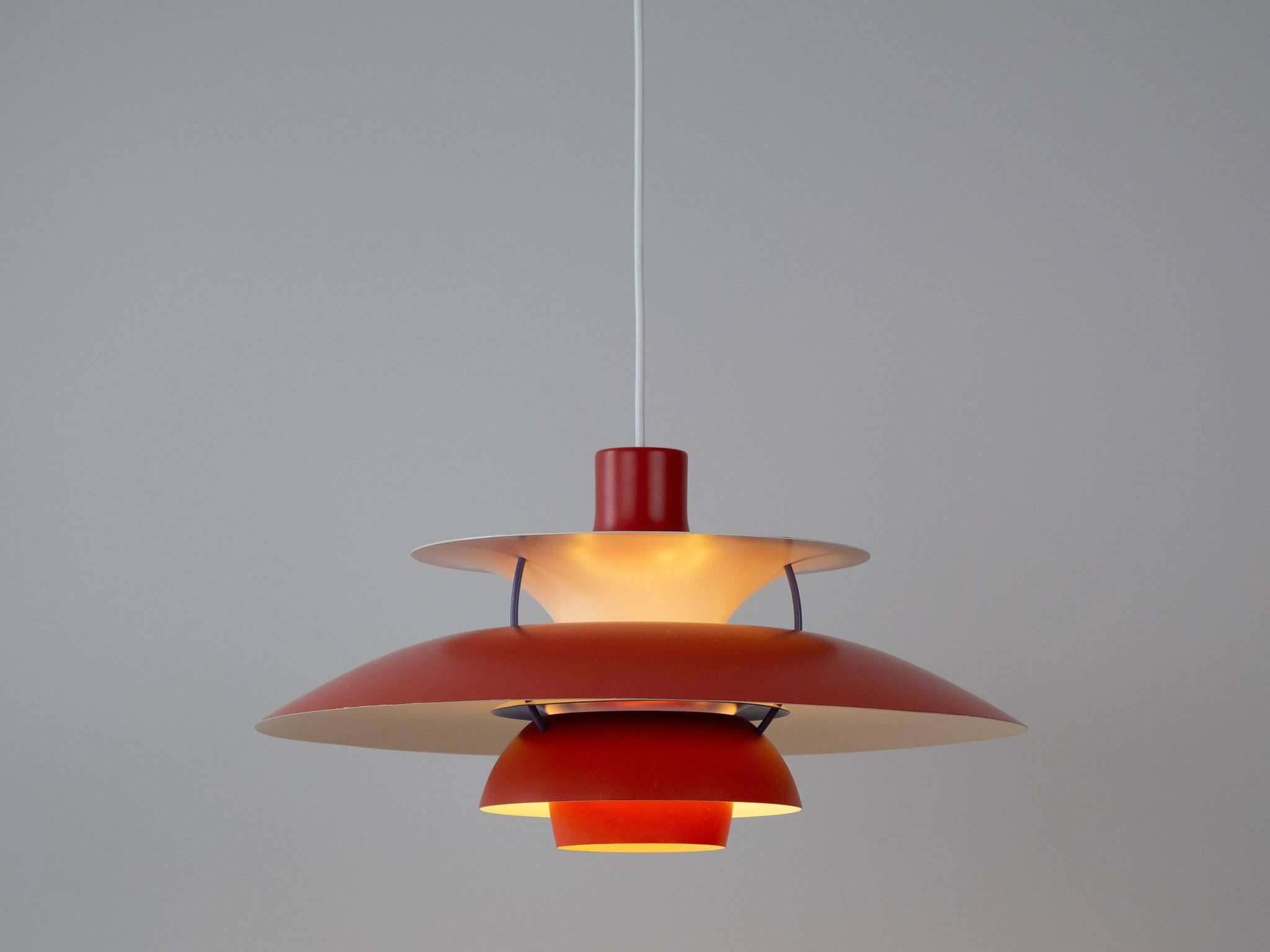 Suspension vintage danoise PH 5 par Poul Henningsen, Louis Poulsen, 1958