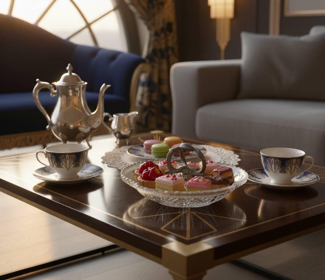 Mendiant Platter - Art Nouveau - Early 20th century - Pressed glass - Must-have