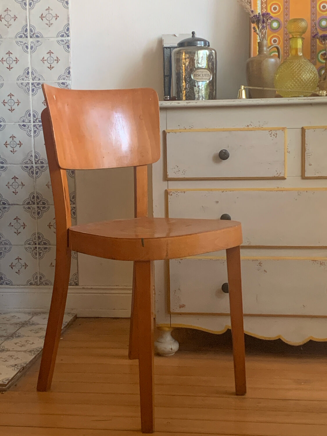 Chaise Thonet – Édition tchécoslovaque (années 50–60)
