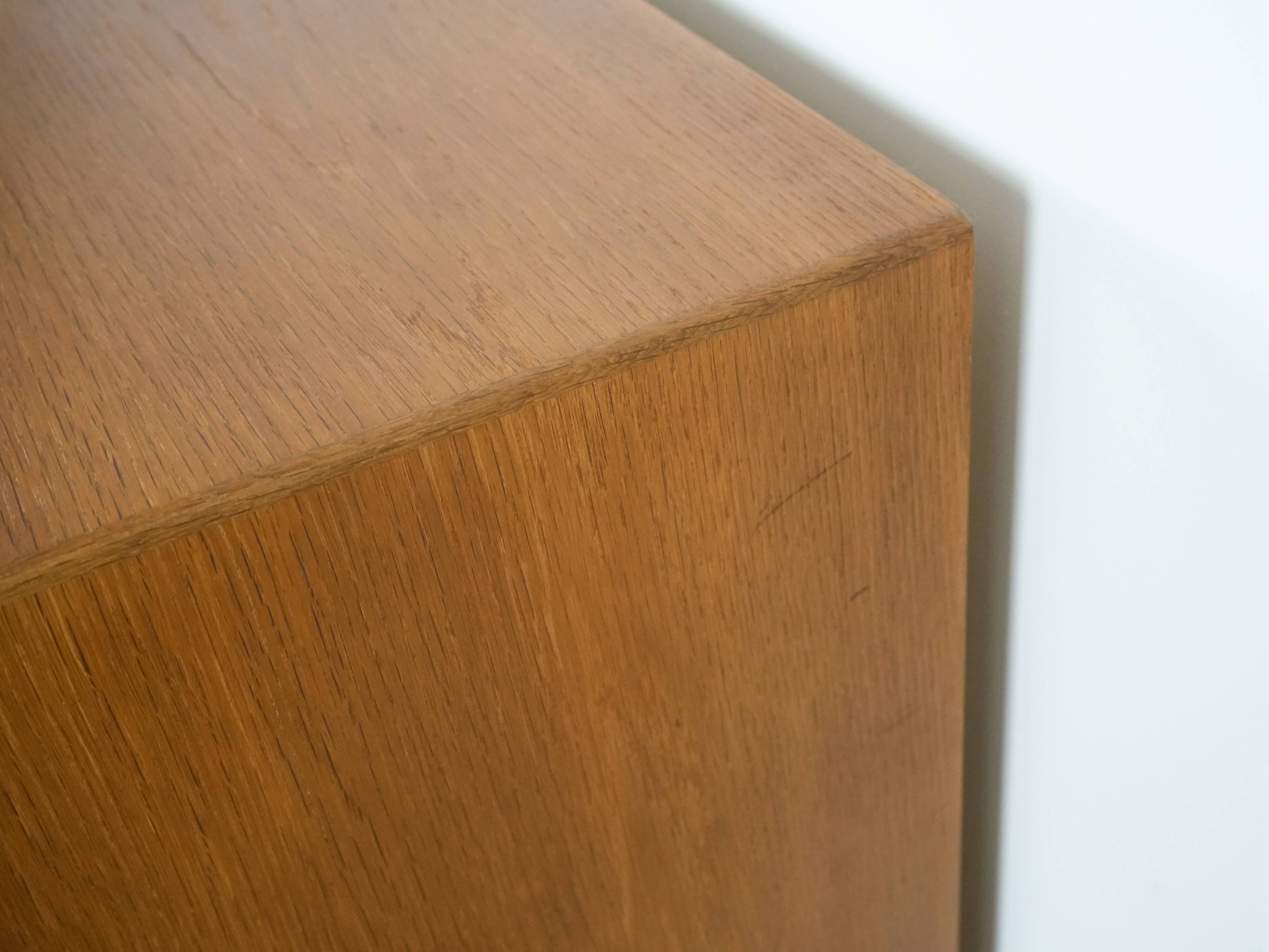 Oak highboard, Danish design, 1960s, production: Denmark