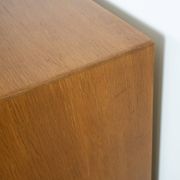 Buffet haut en chêne, design danois, années 1960, production : Danemark
