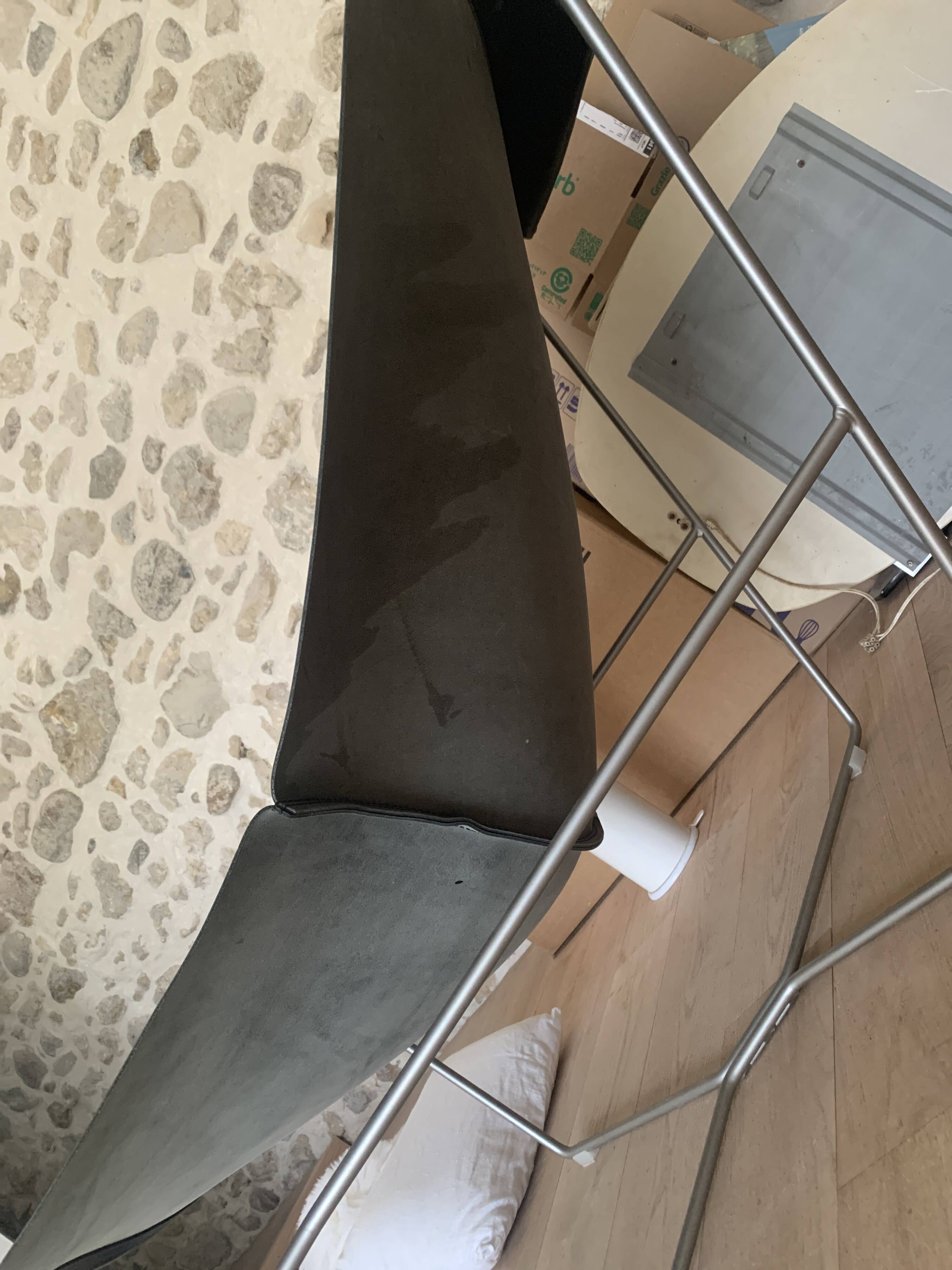 Fauteuil cuir Designer David Weeks