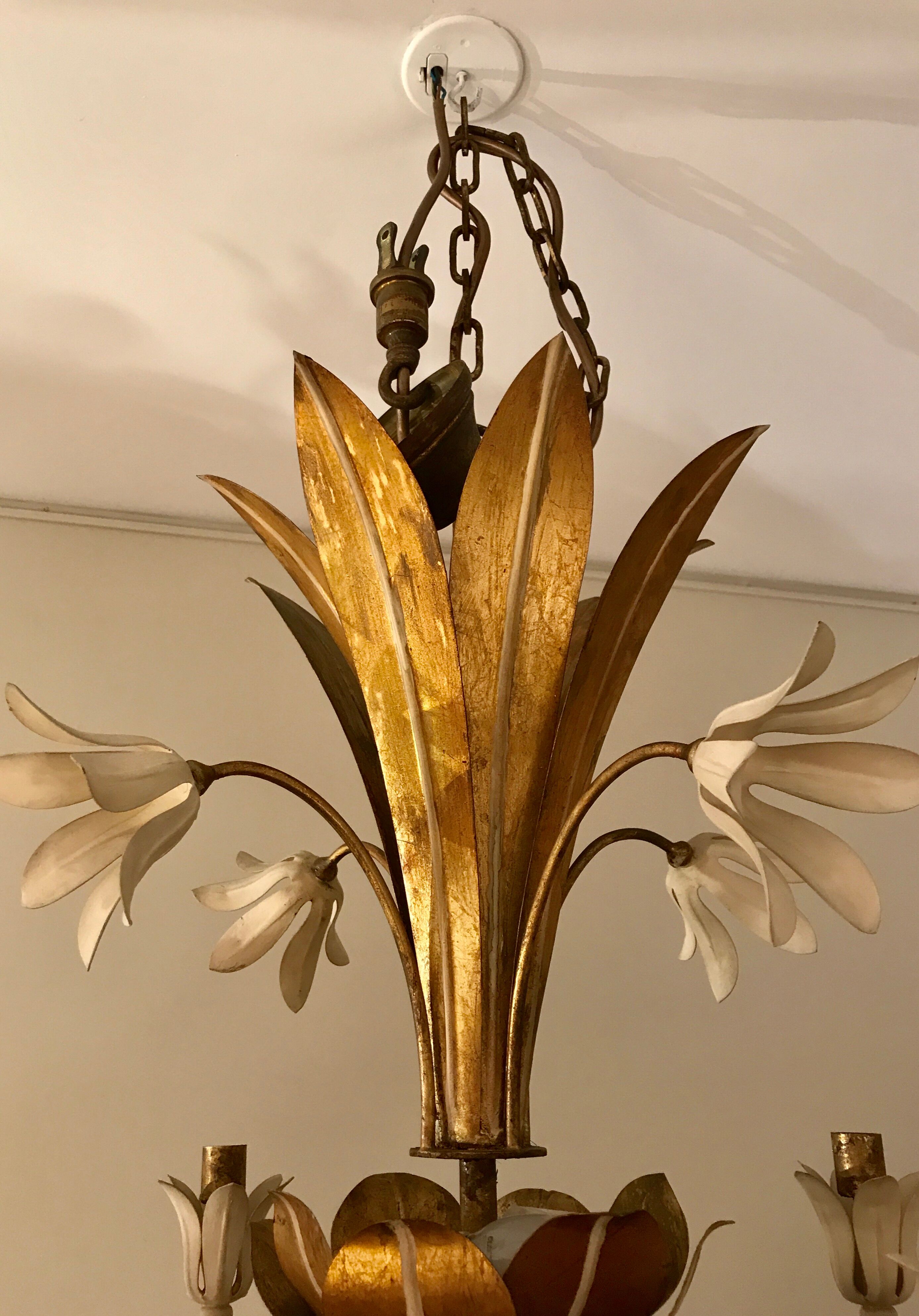 Chandelier plant stylization House rings