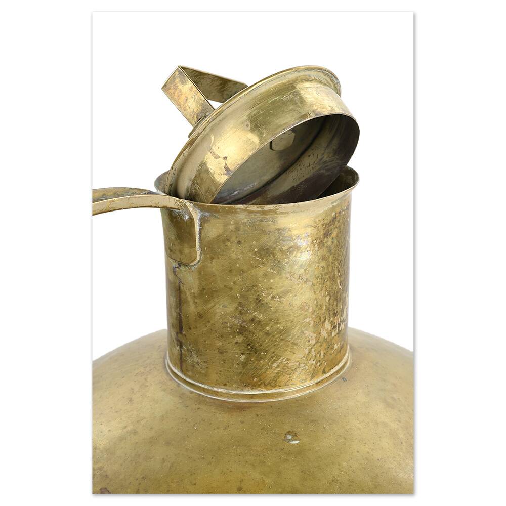 Brass milk jug