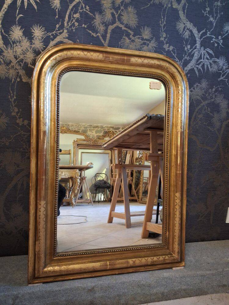 Louis Philippe period mirror 83 x 59