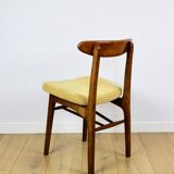 Vintage Hałas chairs yellow vintage - set of 2