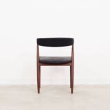 Ensemble de quatre chaises en teck, design danois, années 1970, fabricant : Orte Mobelfabrik