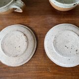 Pyrite sandstone cups by Pierre Digan La Borne