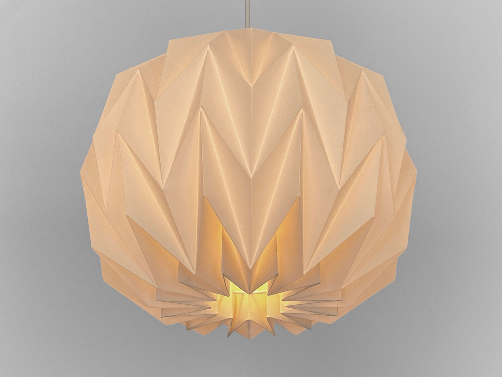 Pendant light 157 M by Andreas Hansen for Le Klint. Denmark 1970s