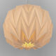 Pendant light 157 M by Andreas Hansen for Le Klint. Denmark 1970s