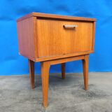 Vintage bedside compass feet