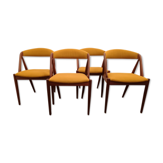 Set de 4 chaises Kai Kristiansen modèle 31 1960s