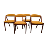 Kai Kristiansen chairs model 31, 1960 s, Set of 4