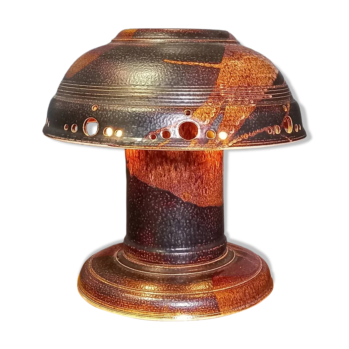 Vintage mushroom lamp