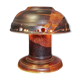 Vintage mushroom lamp