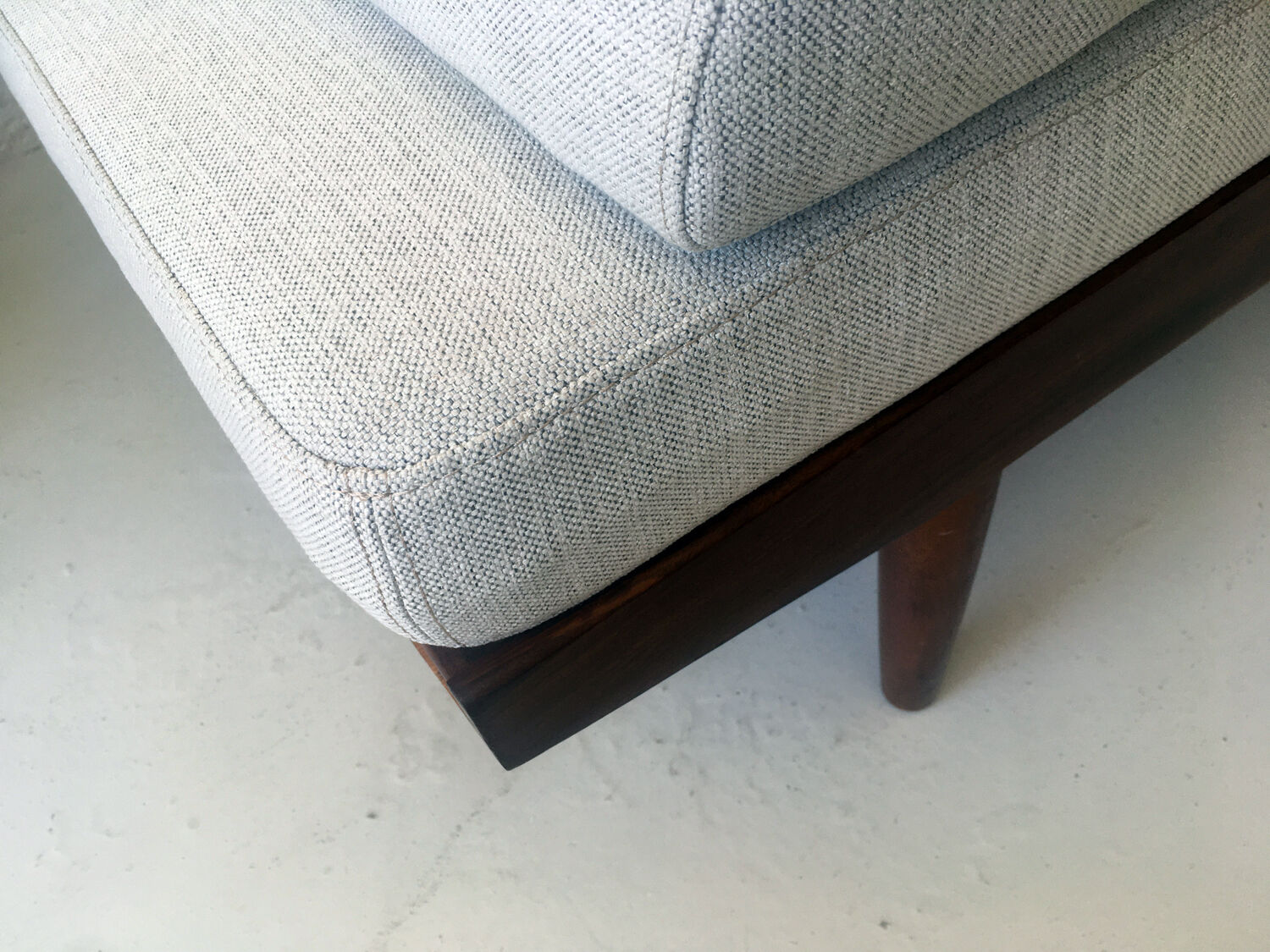 Danish teak daybed, 1960s