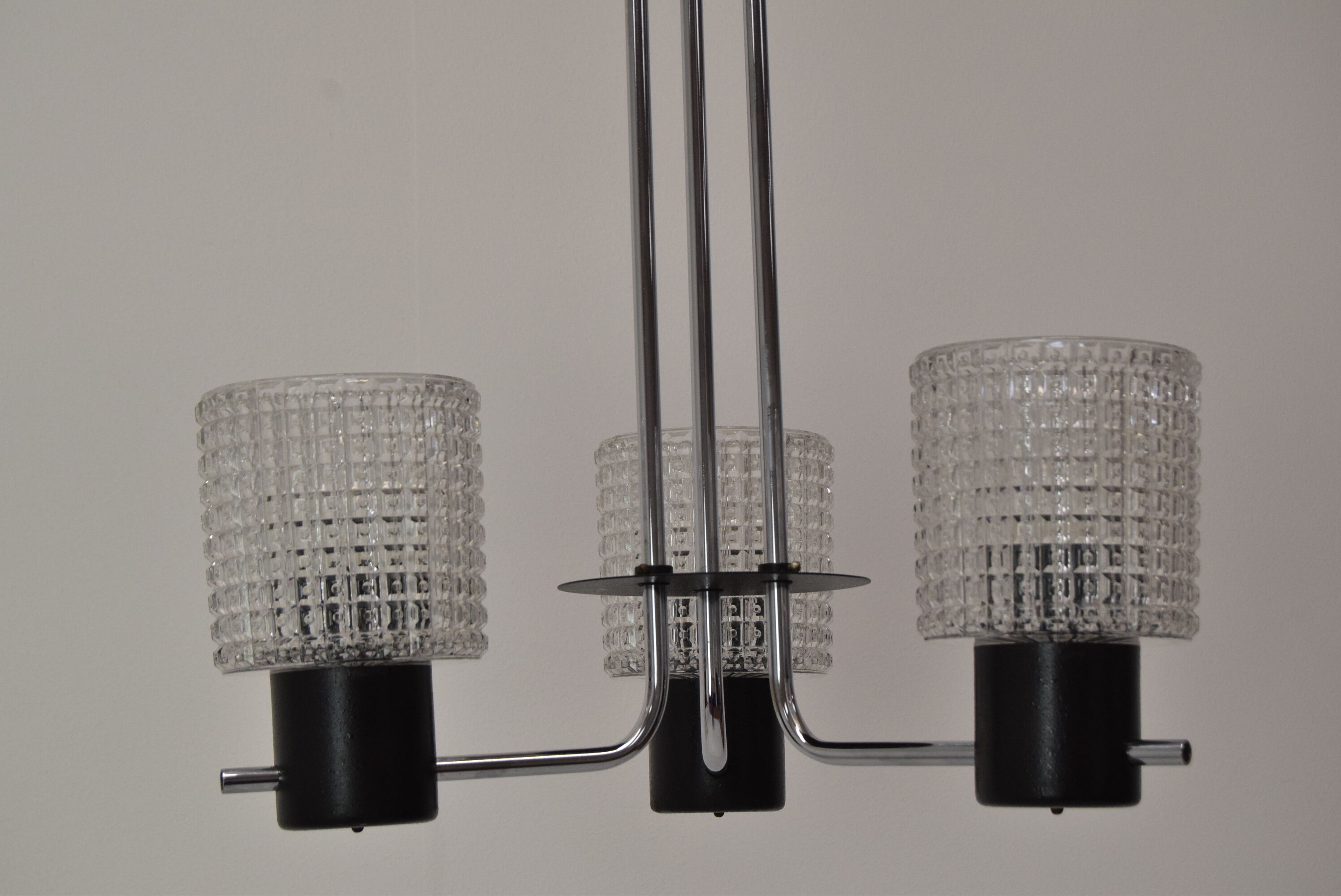 Mid-Century Chandelier Instala Jílové u Děčína 1960´s