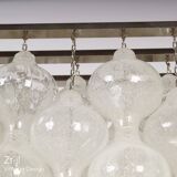 Tulipan Pendant Lamp with 162 Glass Elements, Austria 1960s | Unique Object
