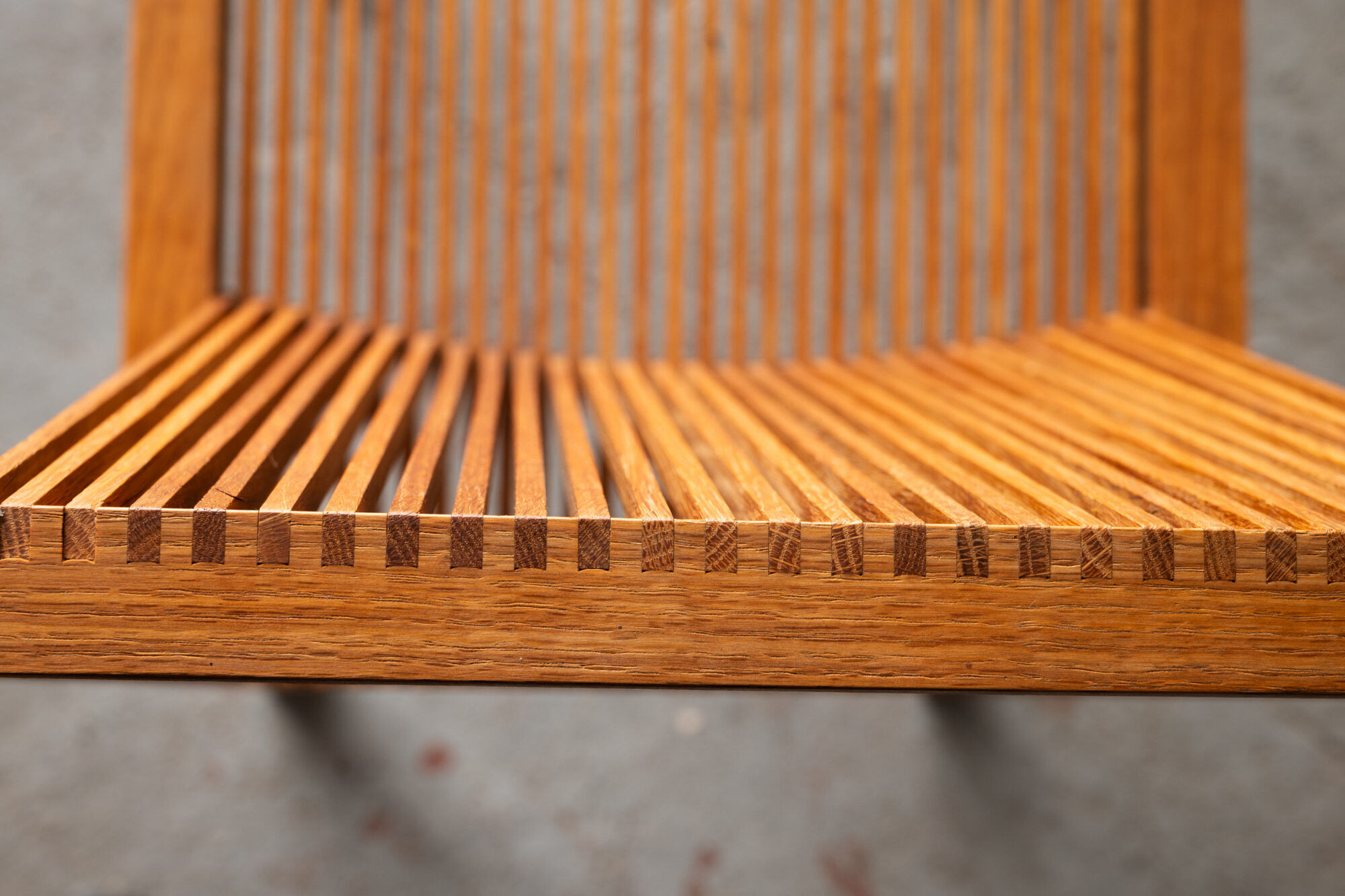 Chaise latérale 'Latjesstoel' par Ruud-Jan Kokke