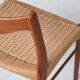 Ensemble de six chaises de salle à manger en teck, Arne Wahl Iversen, Glyngore, Danemark, 1960