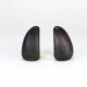 Pair Carl Auböck minimalist drop brass bookends #4636, Vienna, Austria