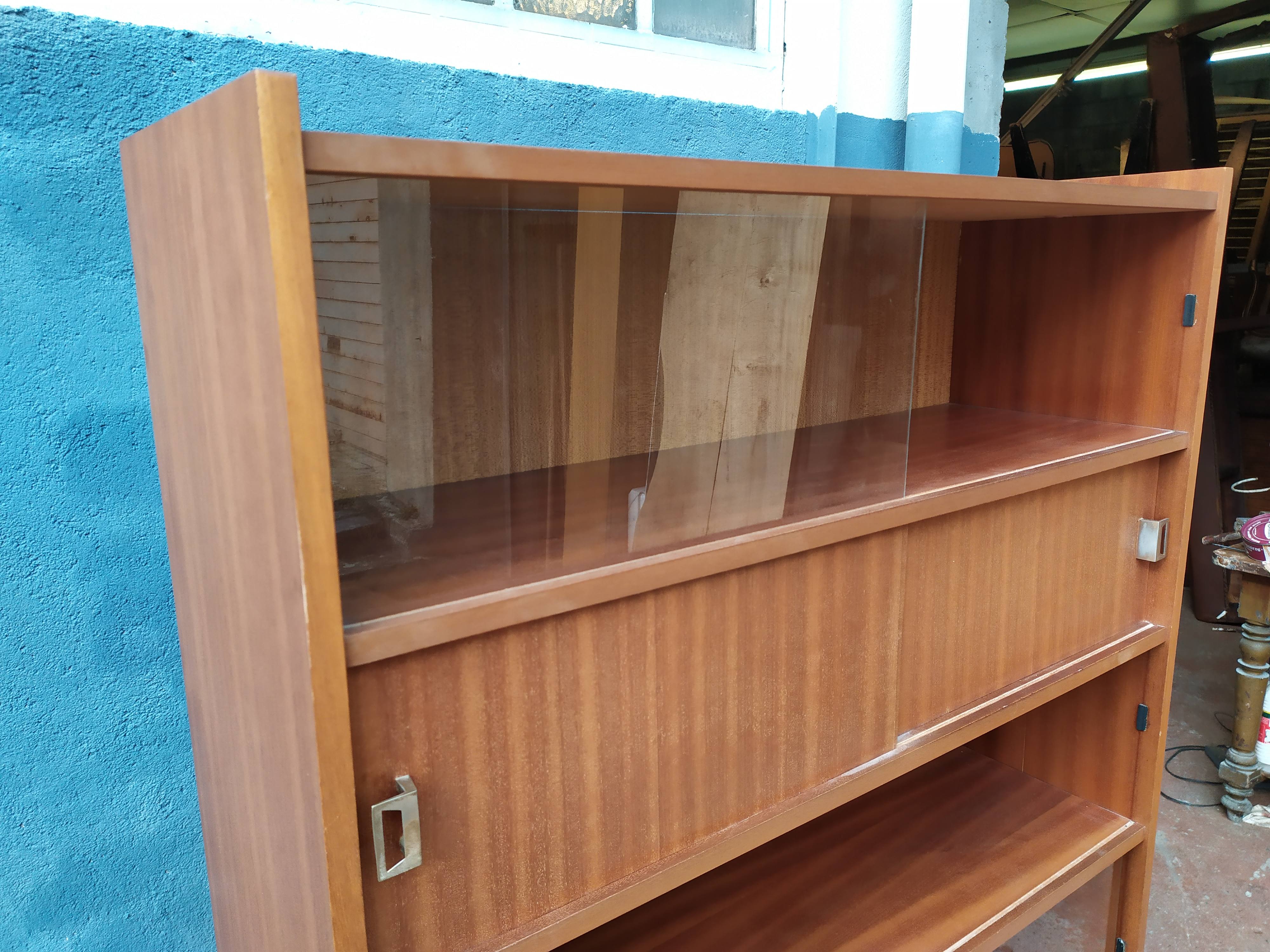 Vintage library shelf 1960
