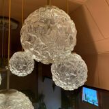 XXL 60s 70s ceiling light hanging lamp cascade lamp Hillebrand Design 60s