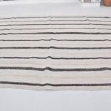 Vintage Anatolian hemp kilim, reference 3692