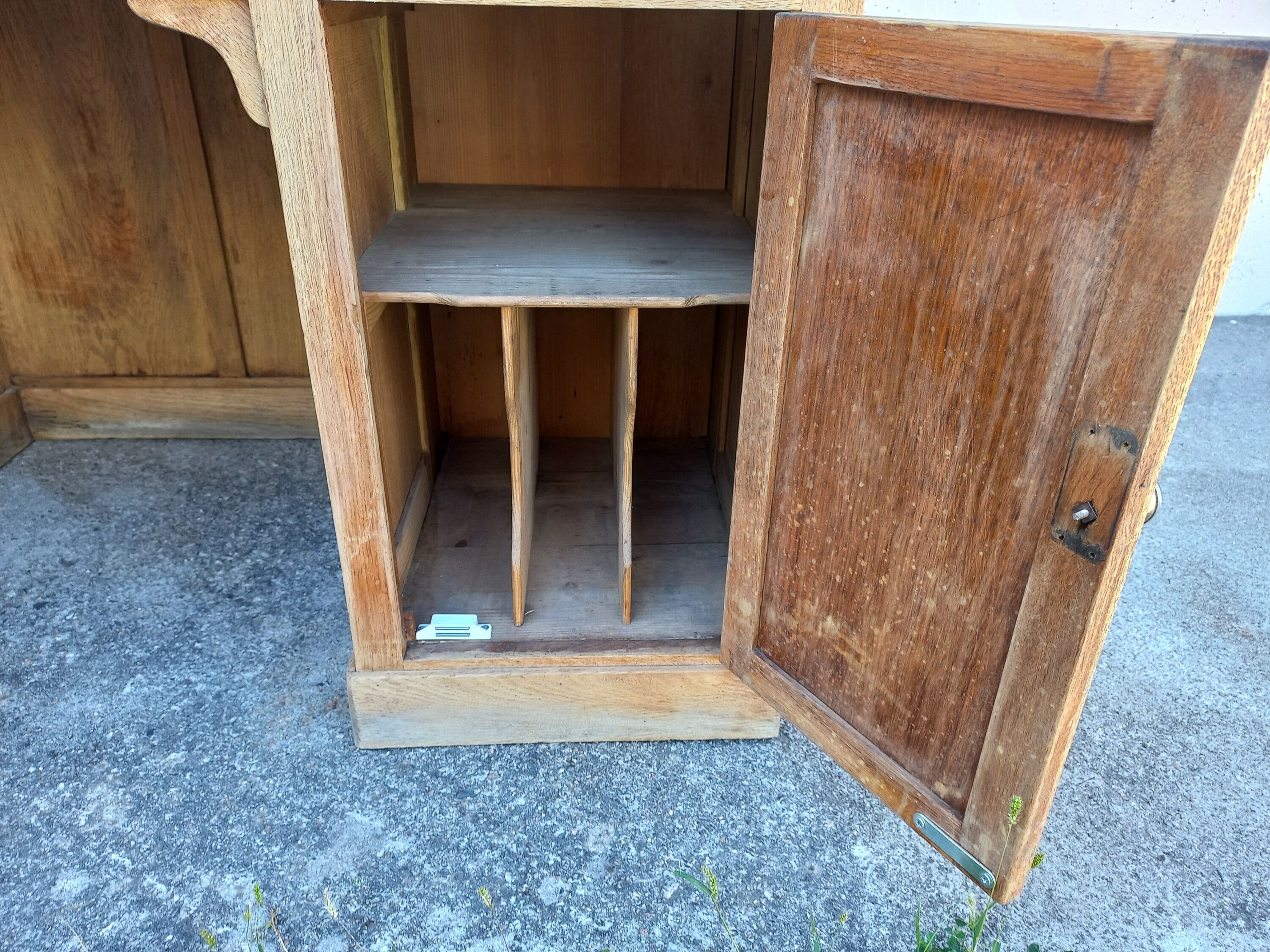 Minister's office in solid oak
