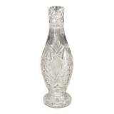Vase en cristal taillé
