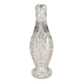 Cut crystal vase
