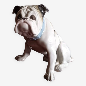 Gräfenthal - porcelain dog - H 12 cm