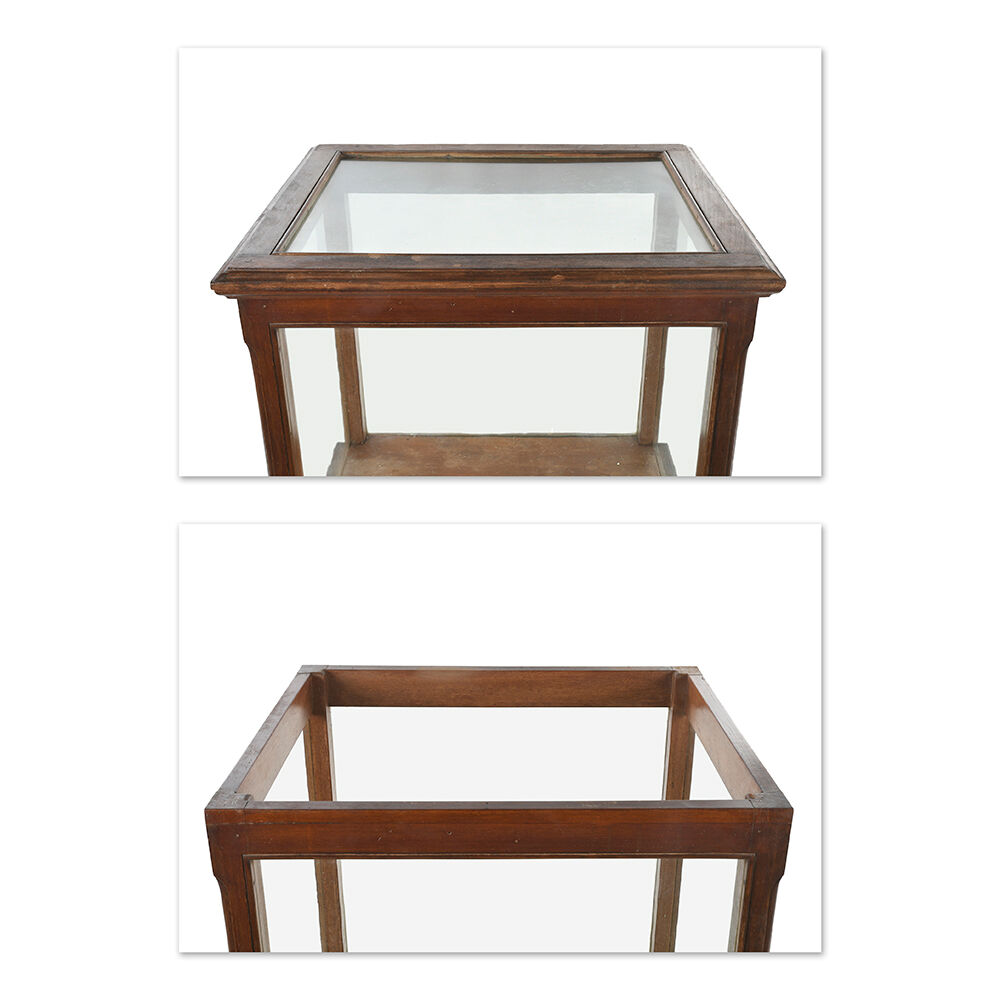 Vitrine de présentation en bois