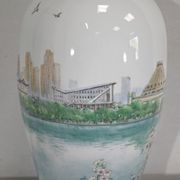Vase en porcelaine du Japon - XXe