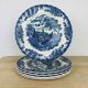 5 Myott The Brook English Ironstone Dinner Plates