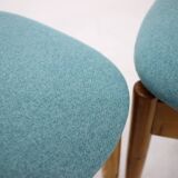 1960s Alan Fuchs 4 Rare Dining Chairs for ULUV, Czechoslovakia