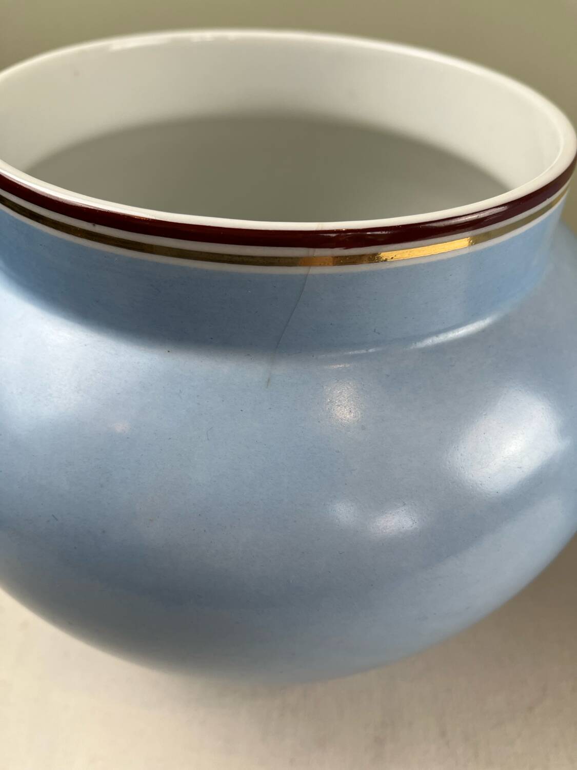 Pair of antique plant pots