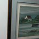 Lithograph by Georges Laporte, signed and numbered, landscape of Brittany.