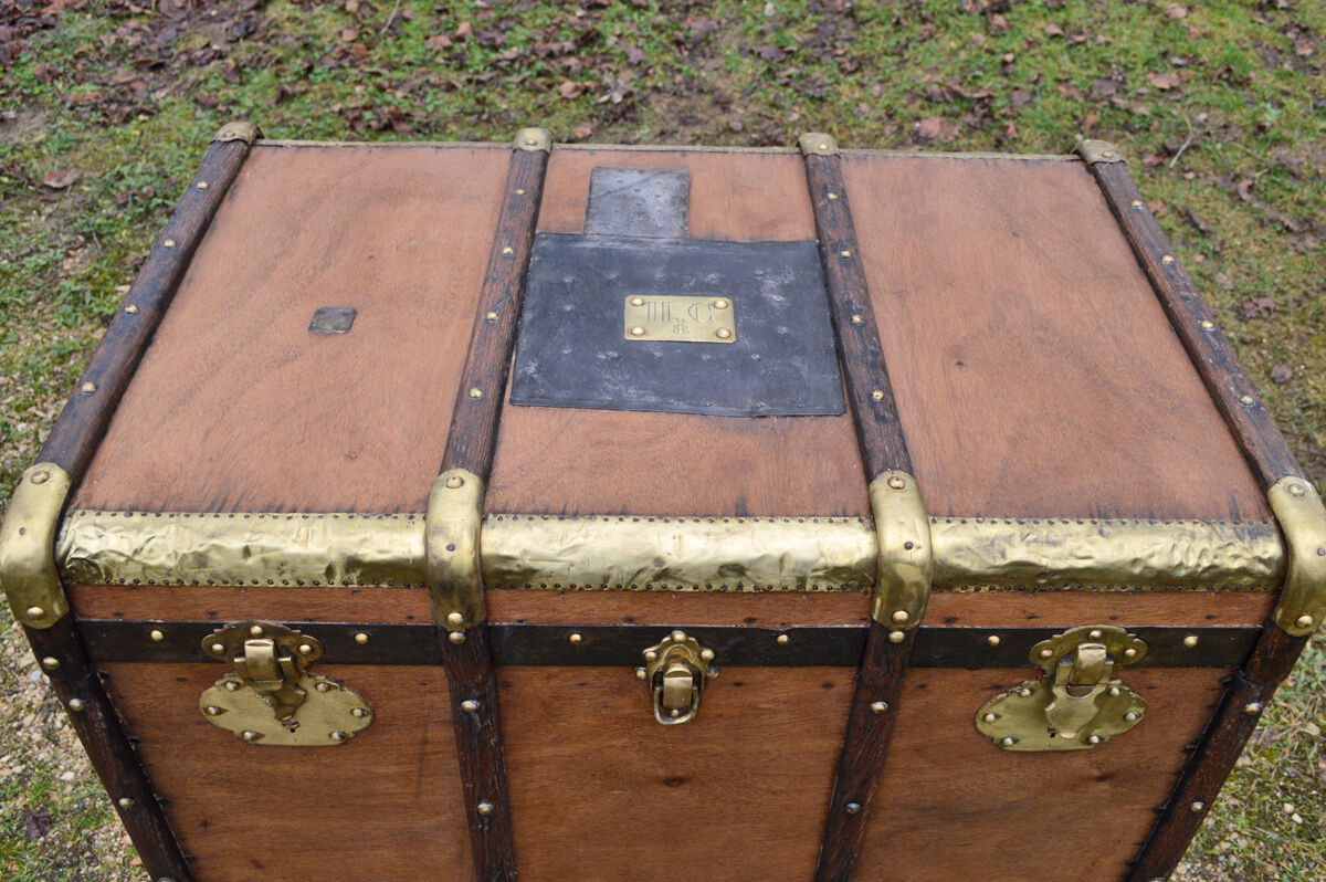 Trunk double travel Larcher & Bush 1900