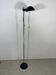 Lampadaire en métal noir, années 70