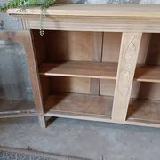 Buffet vitrine 