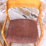 Paire de fauteuils traineau Baumann modèle Scala