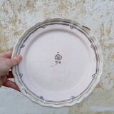 Assiette XVIII siècle faience Bordeaux