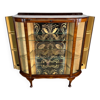 Art Deco Vintage Brocante Display Cabinet Cocktail Bar 1930