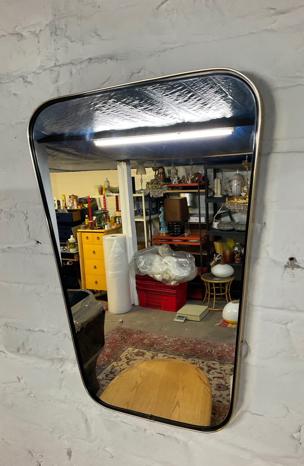 Asymmetrical free-form mirror from the 60s