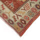 Handmade one-of-a-kind oriental beige runner rug 87 cm x 360 cm