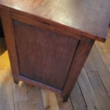 Vintage mahogany school desk