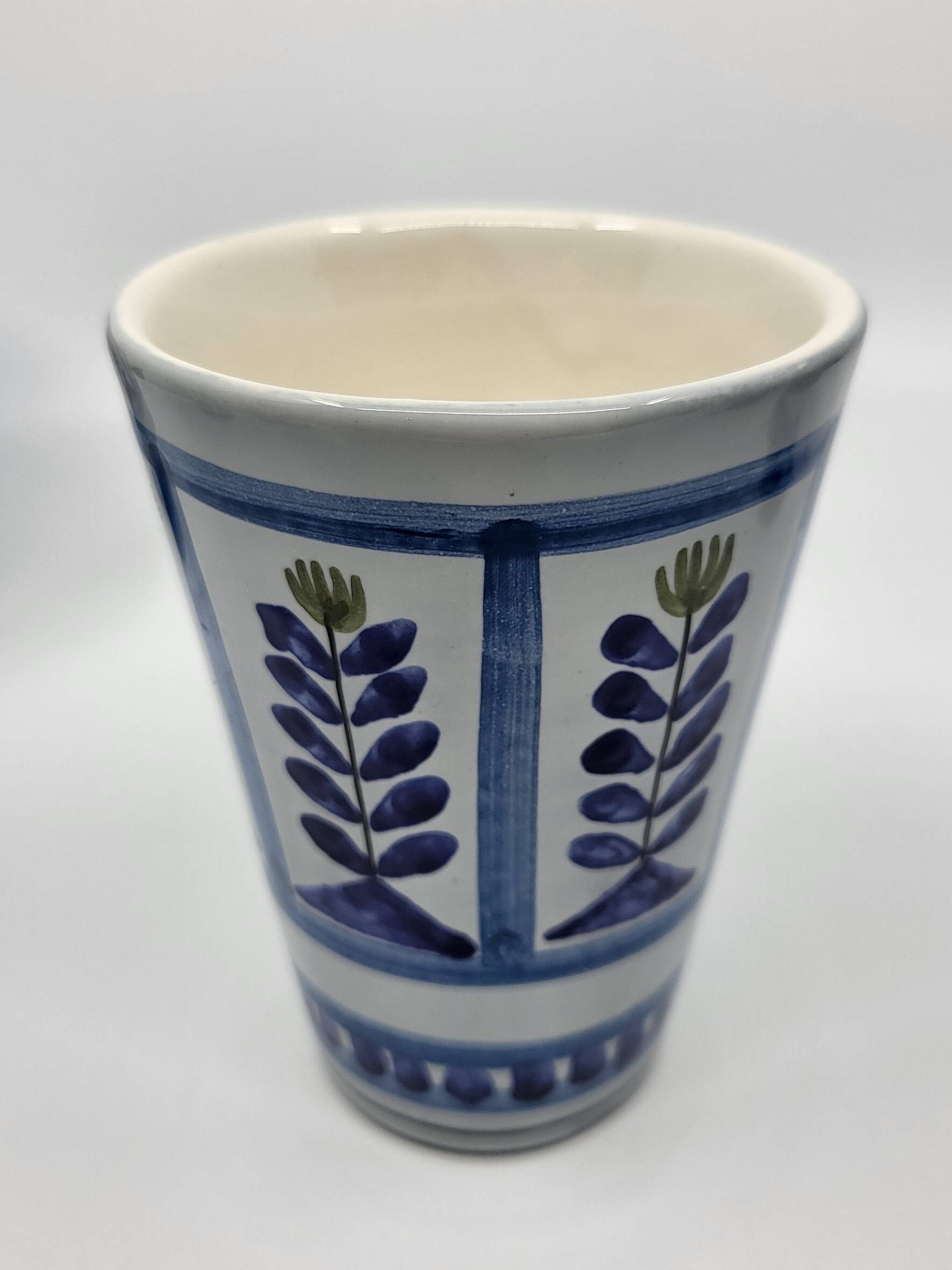 Roger Capron Ceramic Cups/Mugs (Set of 6) 1970 Vintage